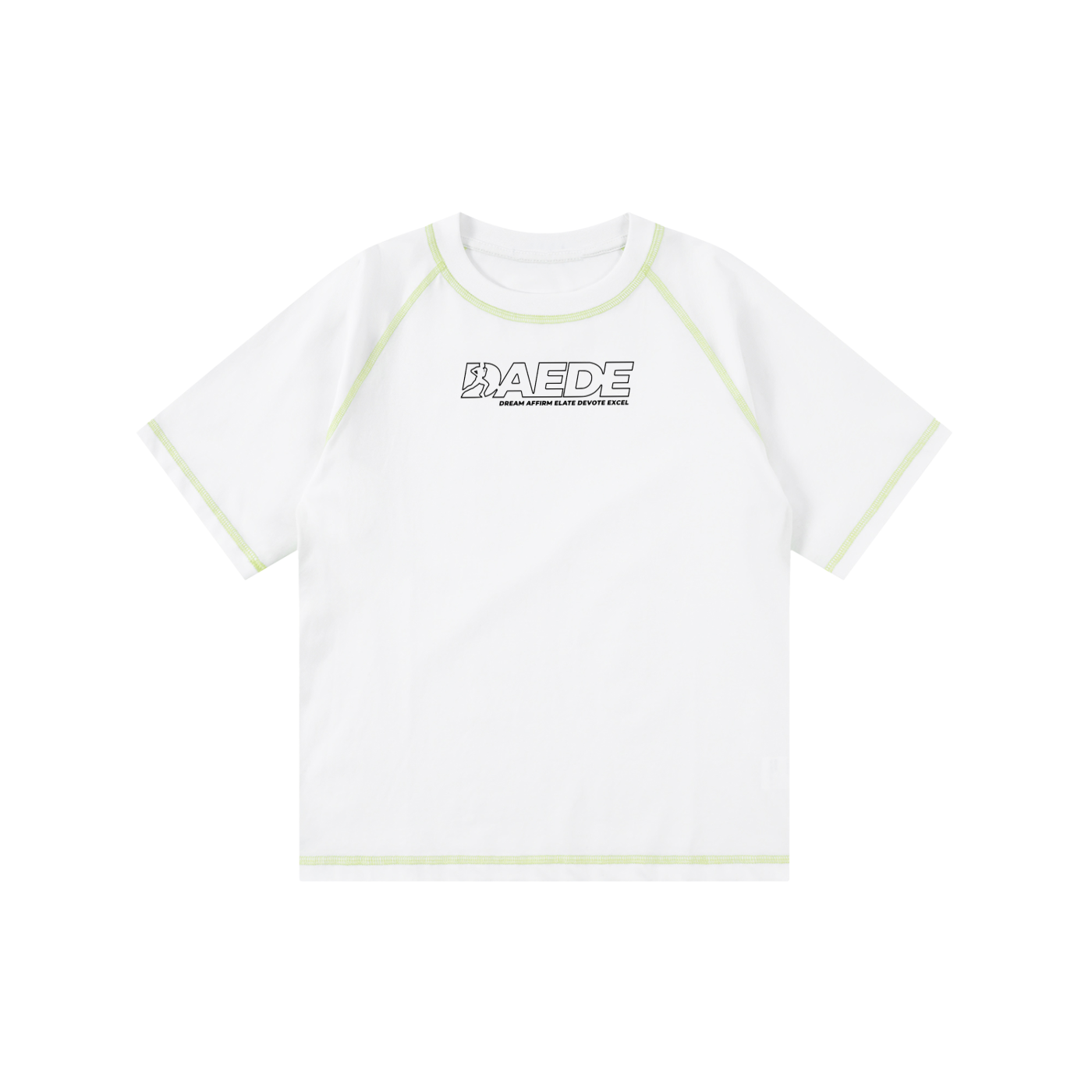 Loose Contrast-Stitched Kids' T-Shirt