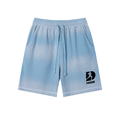 Unisex Sunfade Waffle Raw Hem Shorts